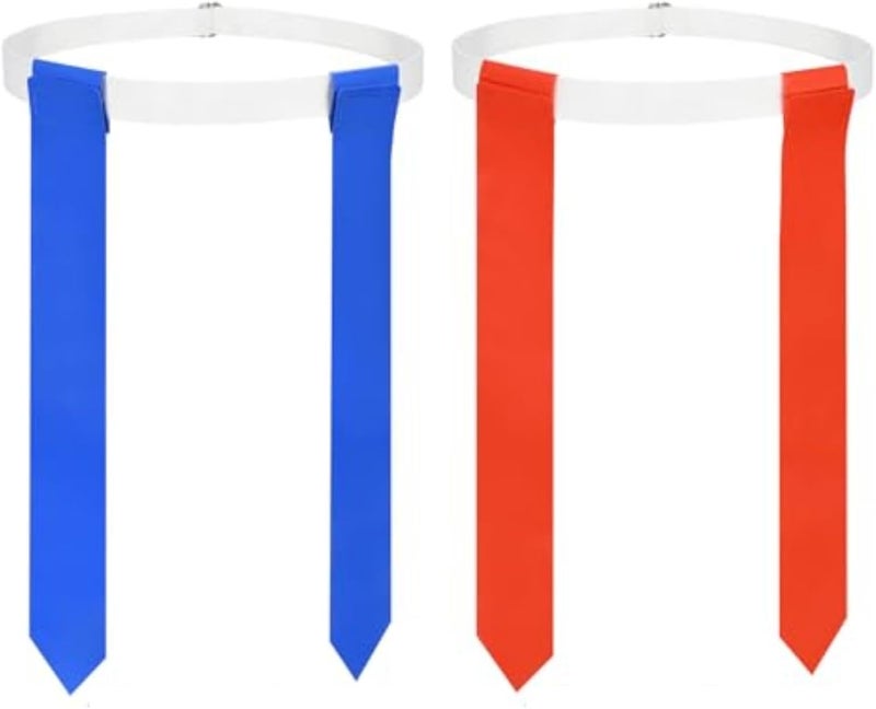 DkOvn Flag Football Set, Flag Football Belts with Flags, Easy Tear Away Belt for Youths, Adult Players of Flag Football - Image 1